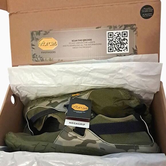 Vibram Fivefingers Spyridion EVO, Dark Green/Camo, Size US 11.5/12 / EU 46 , NWT - Picture 9 of 9